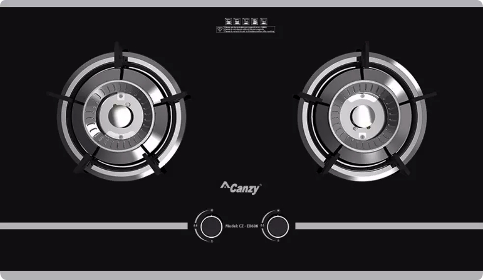 [HÀNG CHÍNH HÃNG] Bếp Gas Âm Canzy CZ EB688 / CZ ER688