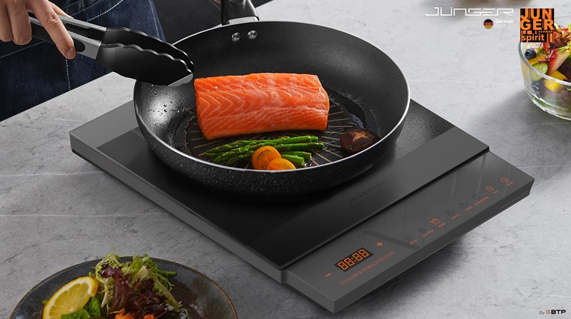 [GIẢM 30%] [HÀNG CHÍNH HÃNG] Bếp điện từ đơn Junger CEJ-105-I