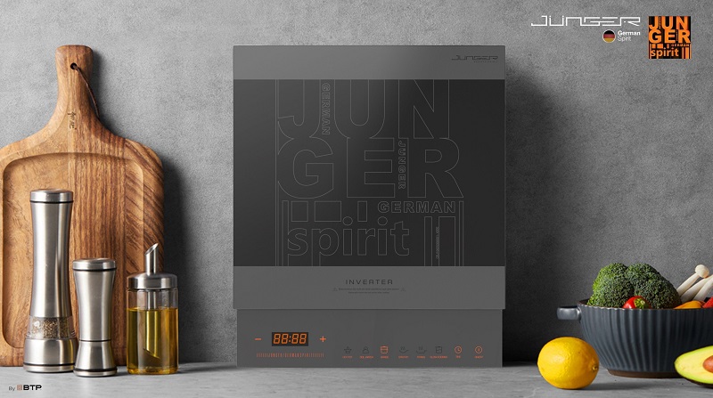 [GIẢM 30%] [HÀNG CHÍNH HÃNG] Bếp điện từ đơn Junger CEJ-105-I