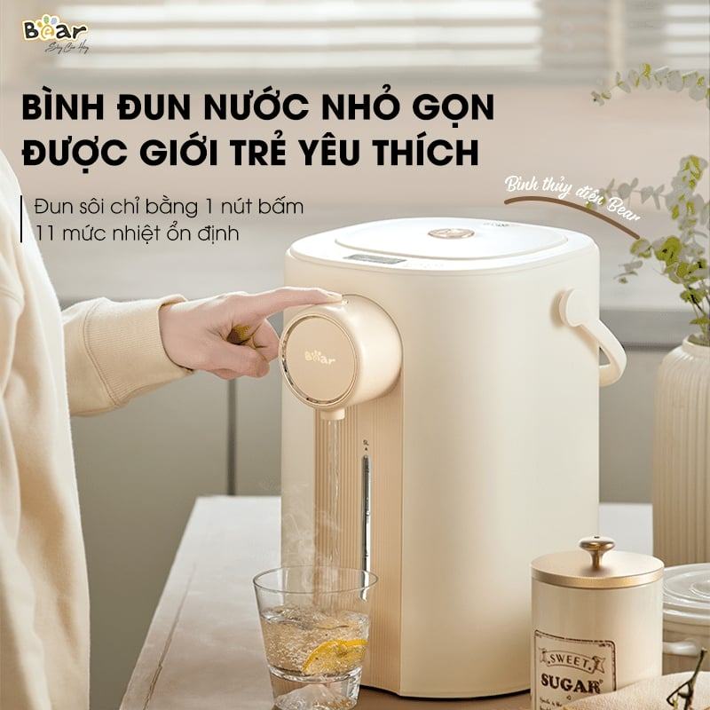 [HÀNG CHÍNH HÃNG] Bình thủy điện Bear SB-BTD5L