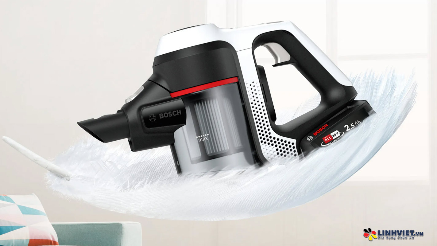 [HÀNG CHÍNH HÃNG] Máy hút bụi không dây Bosch BCS61113 serie 6 Unlimited