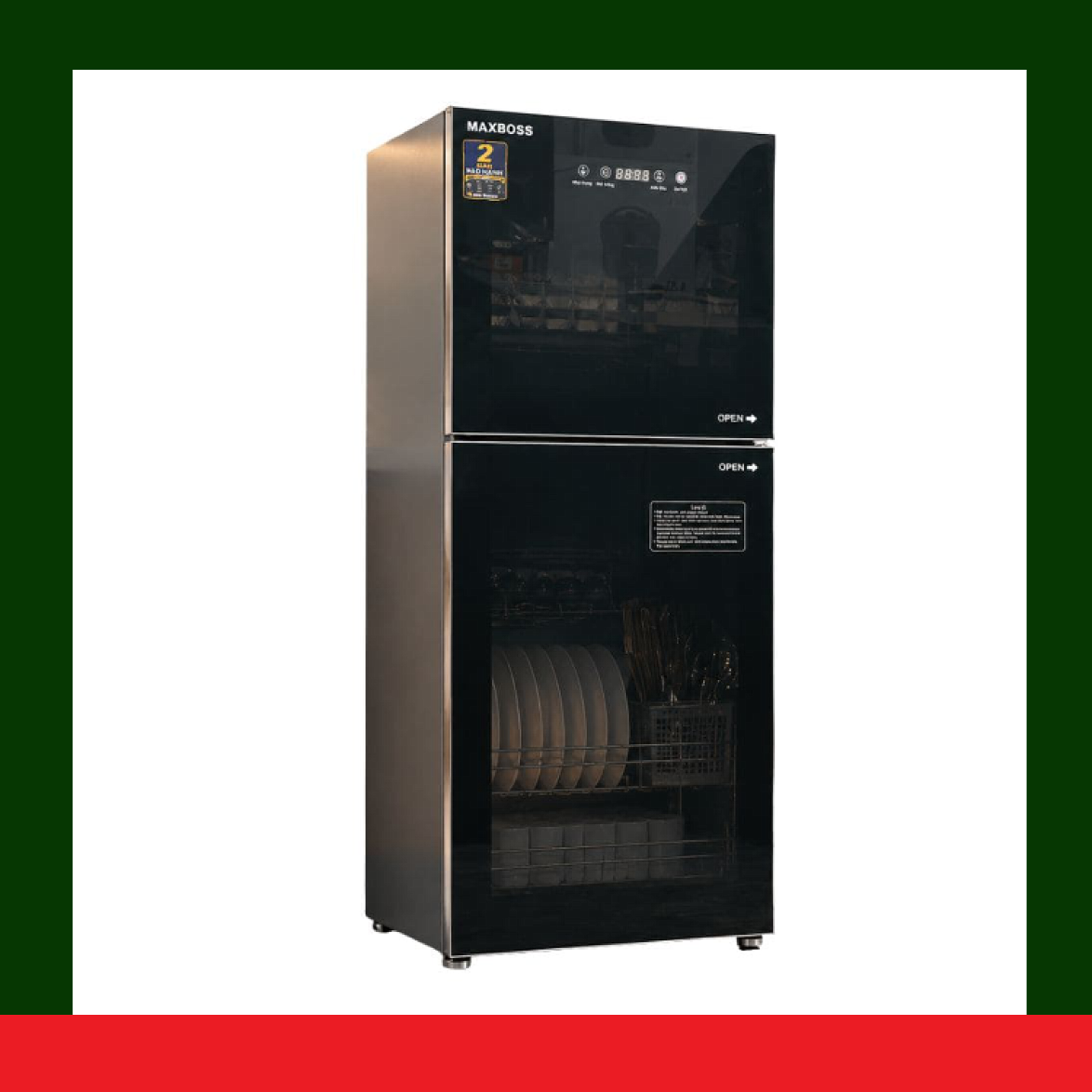 [HÀNG CHÍNH HÃNG] Tủ sấy chén bát tiệt trùng Maxboss ZTP138-UV