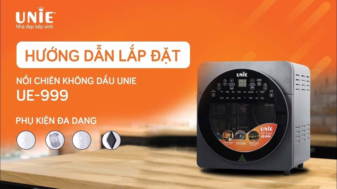Nồi chiên không dầu UNIE UE-999 / UNIE UE999