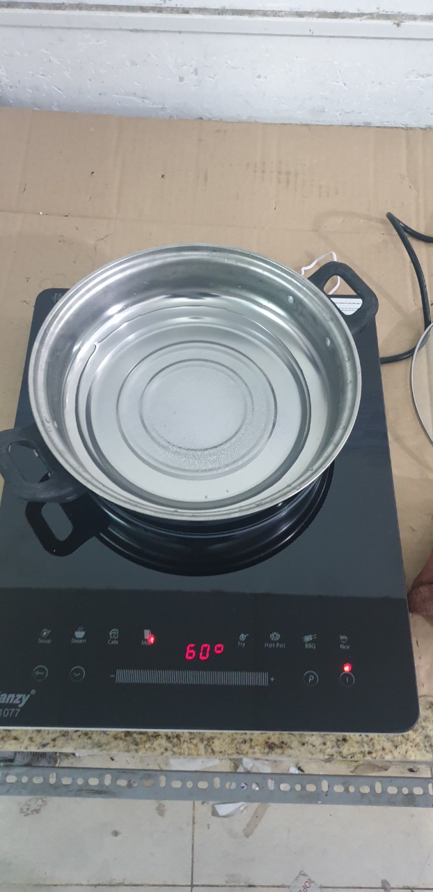 Bếp từ đơn Canzy CZ 1077 2400w (Hàng chính hãng)