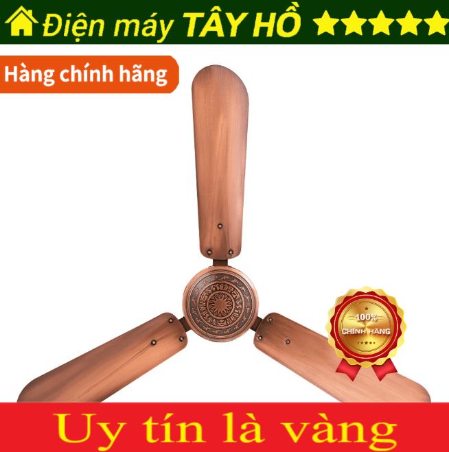 [KT1400KNM] [HÀNG CHÍNH HÃNG] Quạt trần Vinawind QT-1400KNM Chiến binh âu lạc