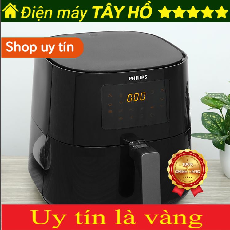 [GIẢM 30%] [HÀNG CHÍNH HÃNG] Nồi chiên không dầu Philips 6.2 lít HD9280/90
