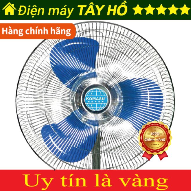 [ HÀNG CHÍNH HÃNG ] Quạt treo tường công nghiệp Komasu KM450IN (Lồng mạ inox)