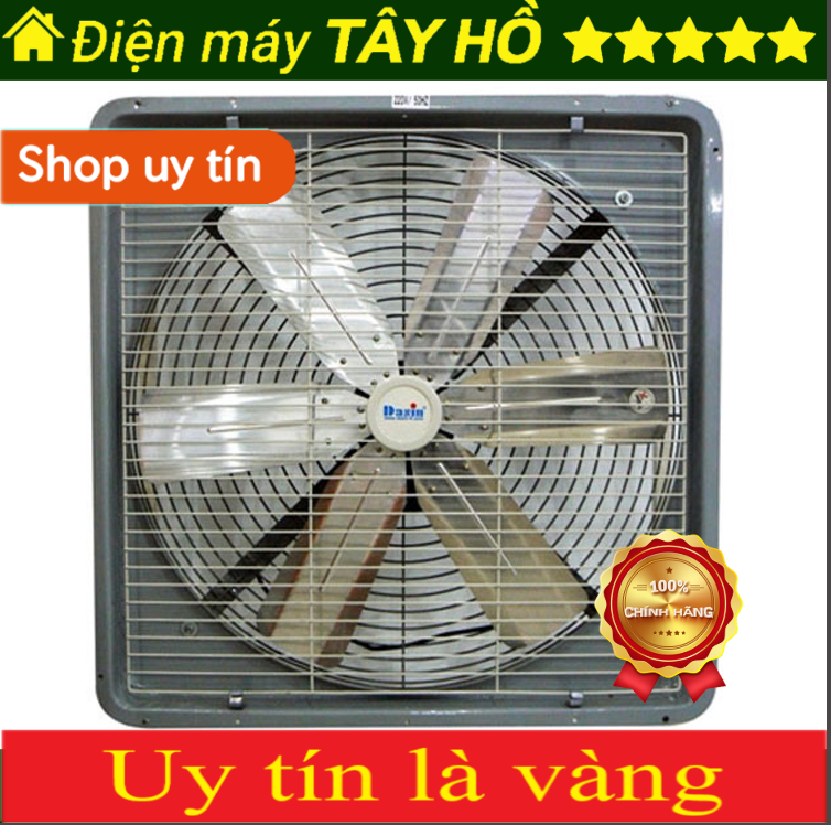 [HÀNG CHÍNH HÃNG] Quạt thông gió siêu công nghiệp khung vuông Komasu V580-S / V680-S