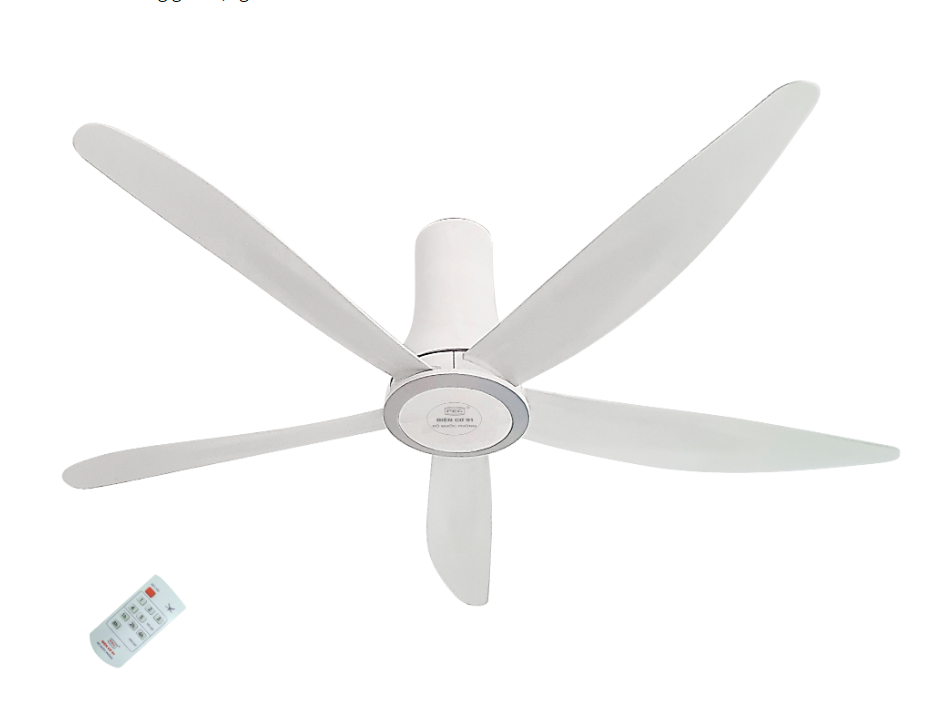 [HÀNG CHÍNH HÃNG] [QT1500ĐK] Quạt trần điện cơ 91 QT-1500ĐK / QT-1500 ĐK5 cánh có điều kiển từ xa