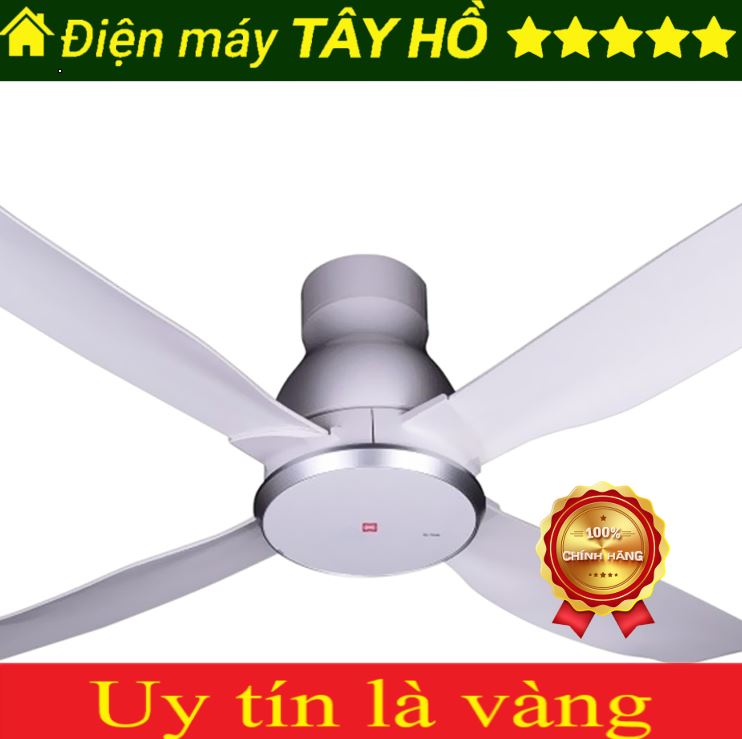 [ W56WV(BK/WH) ][HÀNG CHÍNH HÃNG] Quạt trần 4 cánh KDK W56WV - Có Remote
