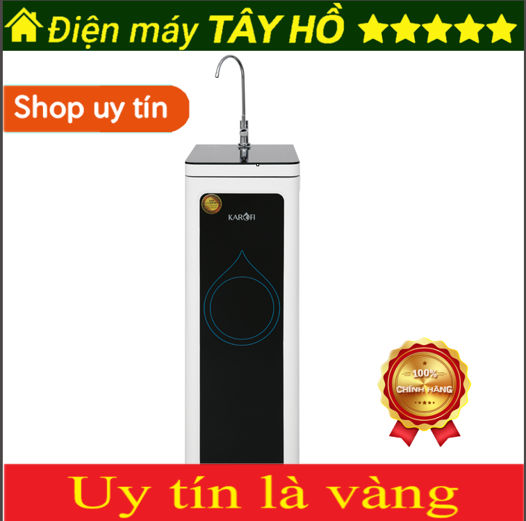 [HÀNG CHÍNH HÃNG] Máy lọc nước RO Karofi N7RO 7 lõi