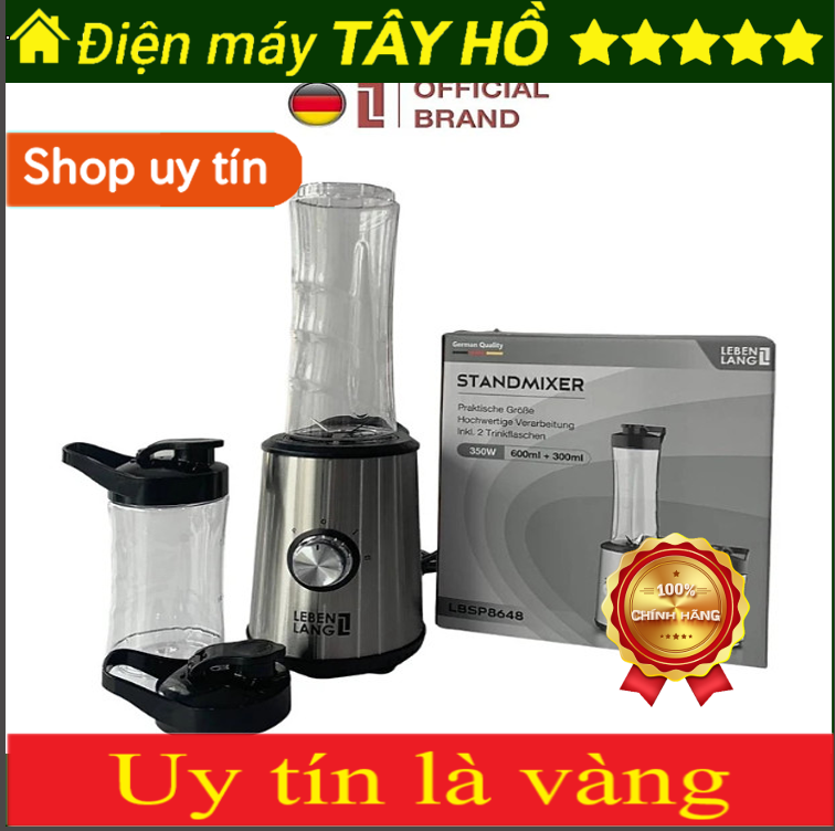 [HÀNG CHÍNH HÃNG] Máy xay sinh tố LEBENLANG LBSP8648