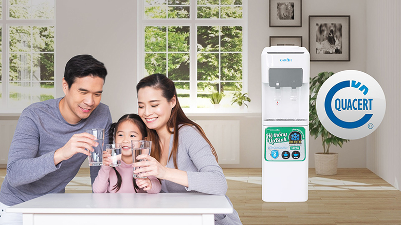 [Hàng chính hãng] bộ lõi lọc nóng lạnh Karofi HC16