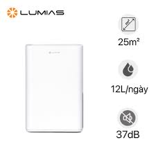 [Hàng chính hãng] Máy hút ẩm thông minh Lumias NWT D4 = Lumias NWT D3 = 12L - 25m²