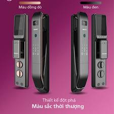 [Hàng chĩnh hãng] Khóa cửa vân tay có camera Philips DDL303-VP