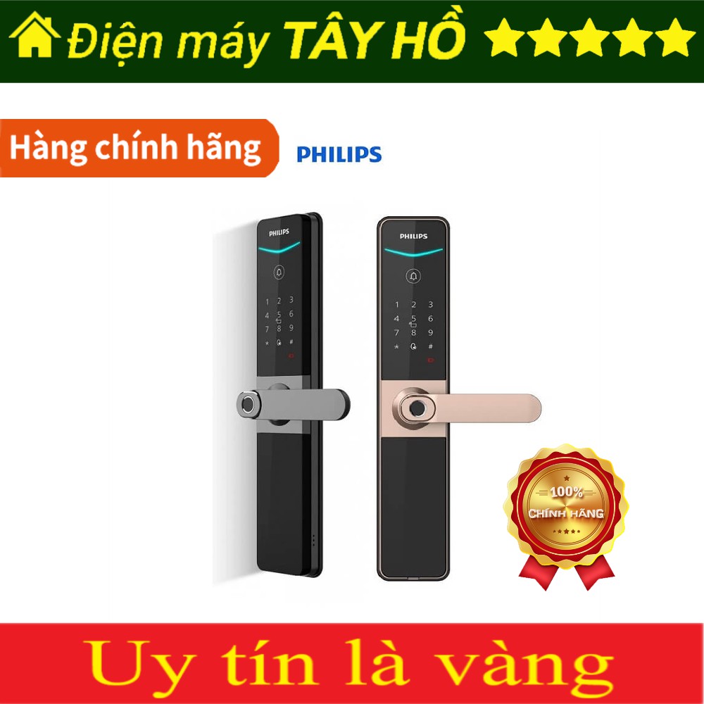[Hàng chĩnh hãng] Khoá thông minh Philips DDL610-5HBS