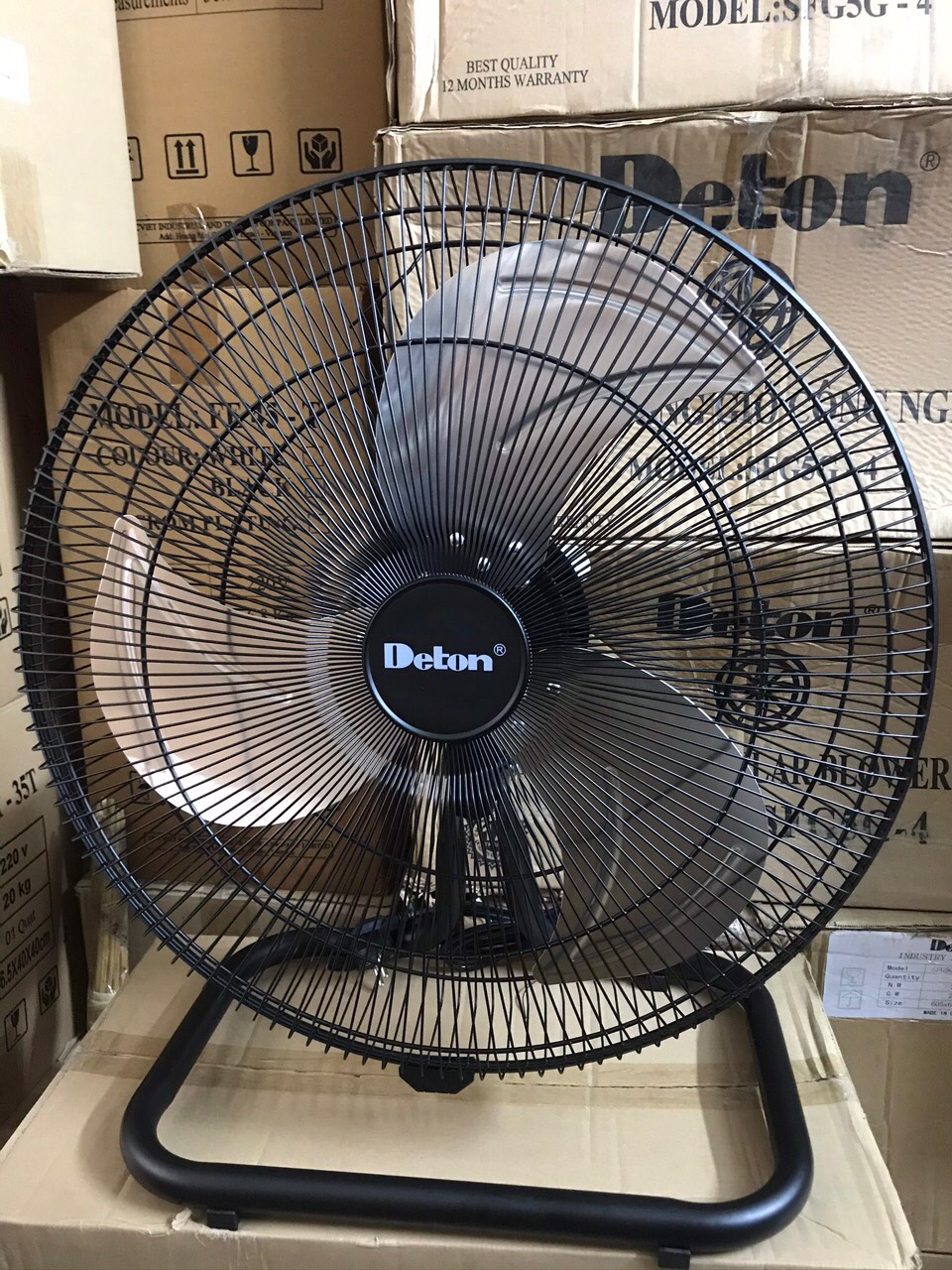 [HÀNG CHÍNH HÃNG] Quạt sàn Deton CFDV-50G = FE50-T loại sơn đen (có tuốc năng)