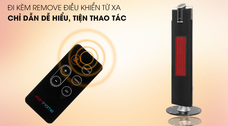Máy sưởi tháp Korihome EHK-356 (Hàng chính hãng)
