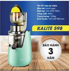 [HÀNG CHÍNH HÃNG] Máy ép chậm Kalite KL-598 (Xuất xứ Thái Lan) KL598