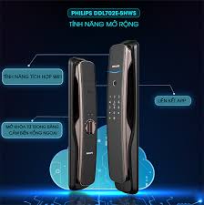 [Hàng chĩnh hãng] Khóa cửa vân tay Philips DDL702E-5HWS