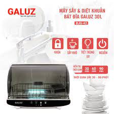 Máy sấy và diệt khuẩn UV bát đĩa Galuz model BJG-42 dung tích 30L, hàng chính hãng