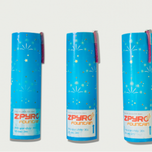 [HÀNG CHÍNH HÃNG] Pháo hoa Ống phun nước bạc cầm tay của Bộ Quốc Phòng vui lễ tết