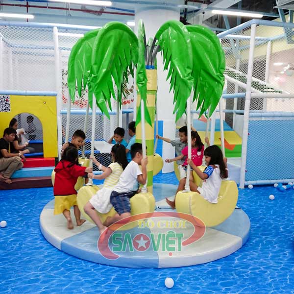 [HÀNG CHÍNH HÃNG] Đu quay trẻ em quả Chuối cho bé NL0611A