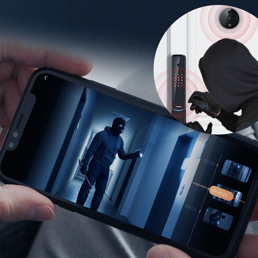 [Hàng chĩnh hãng] Chuông cửa thông minh Philips DV001