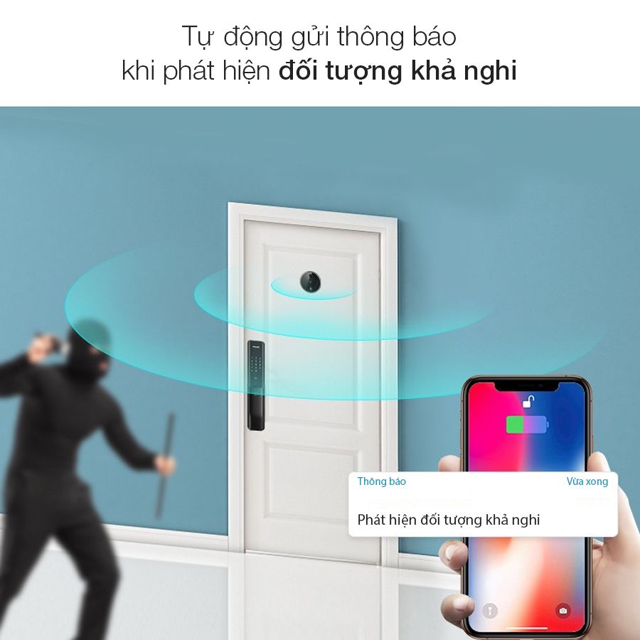 [Hàng chĩnh hãng] Chuông cửa thông minh Philips DV001