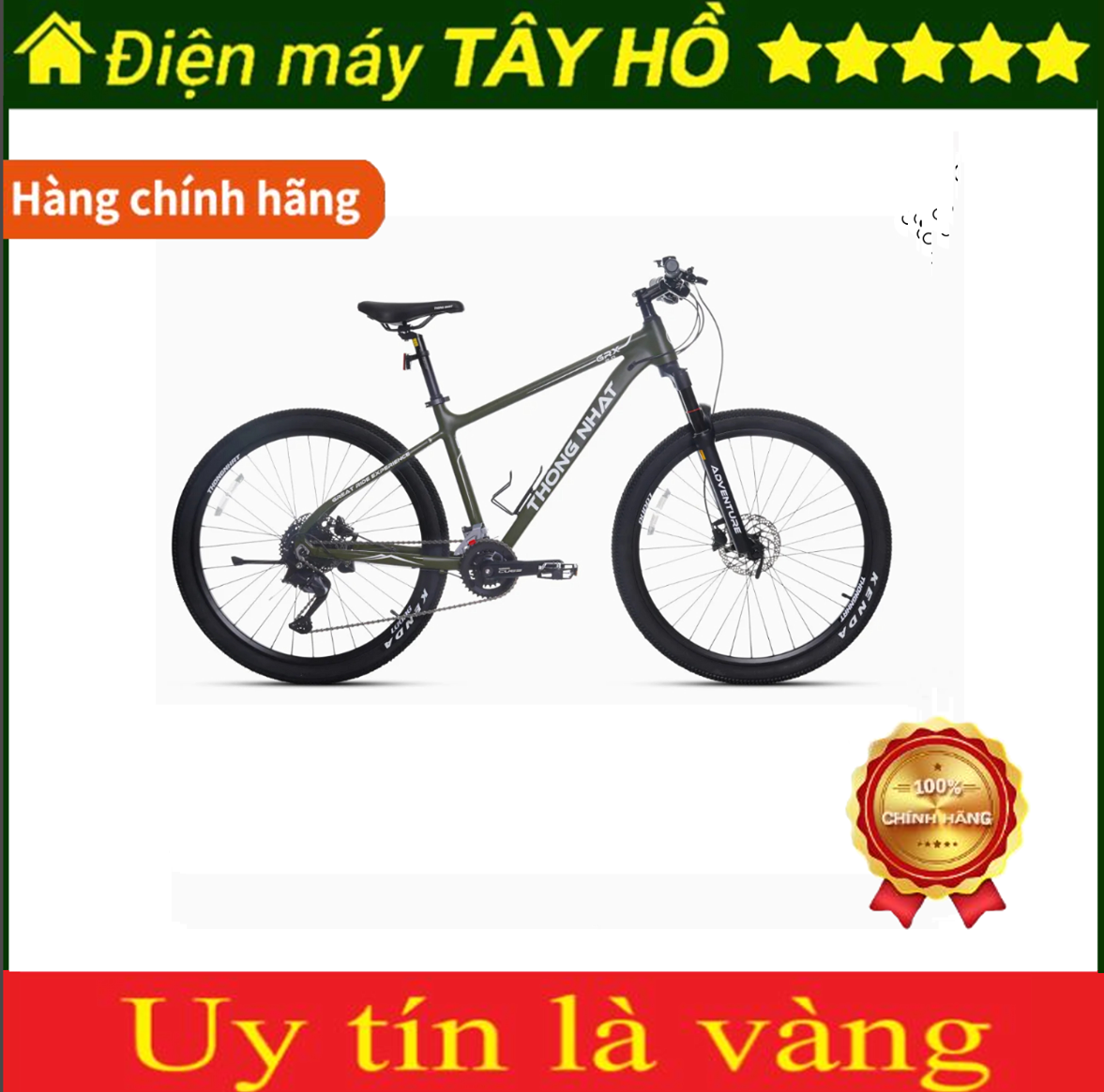 [HÀNG CHÍNH HÃNG] Xe đạp Thống Nhất GRX 2.0