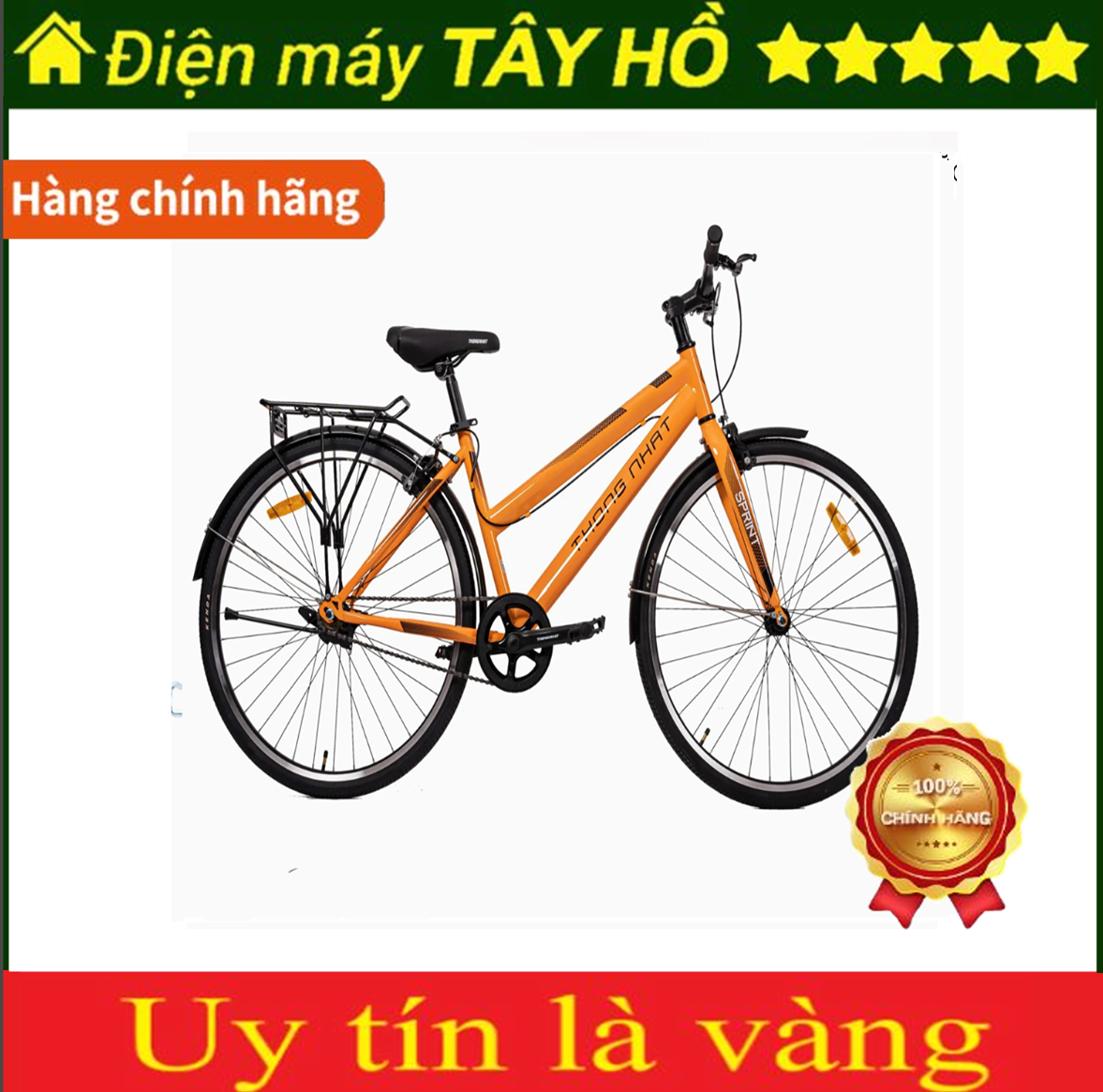 [HÀNG CHÍNH HÃNG] Xe đạp Thống Nhất GN 06-26 2.0