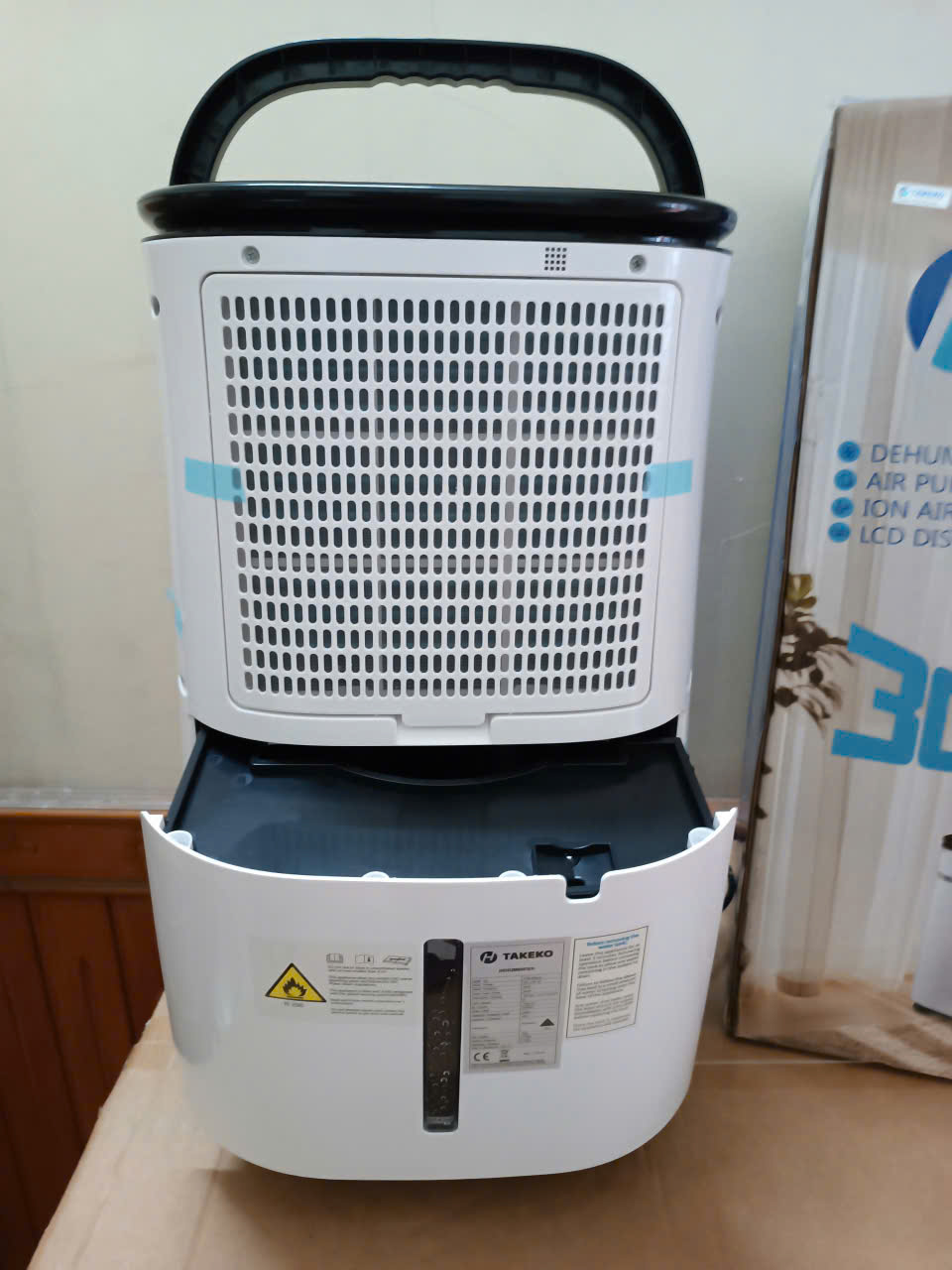 [HÀNG CHÍNH HÃNG] Máy hút ẩm + lọc KK 30L TAKEKO TTK-0230-W