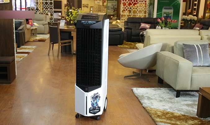 [Hàng chính hãng] Quạt làm mát không khí Boss S106 - Xuất xứ thương hiệu Nhật Bản