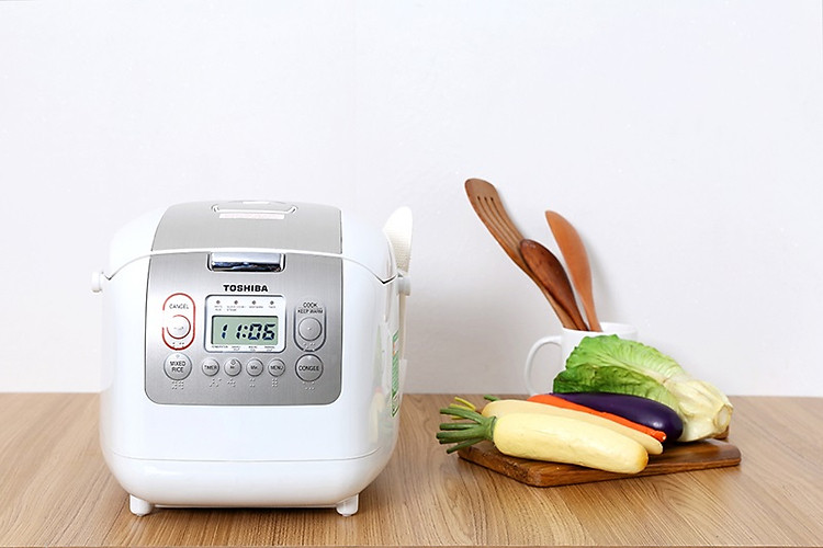 [HÀNG CHÍNH HÃNG] Nồi cơm điện Toshiba 1.8 lít RC-18NTFV (W) = RC-18NMF xuất xứ Thái Lan