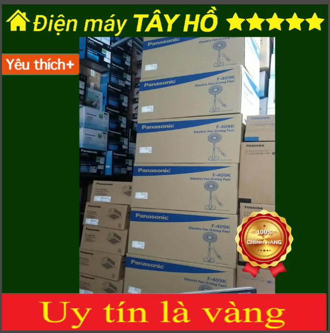 [CHÍNH HÃNG] Quạt cây Panasonic F-308NHP / F-308NHB / F308NH