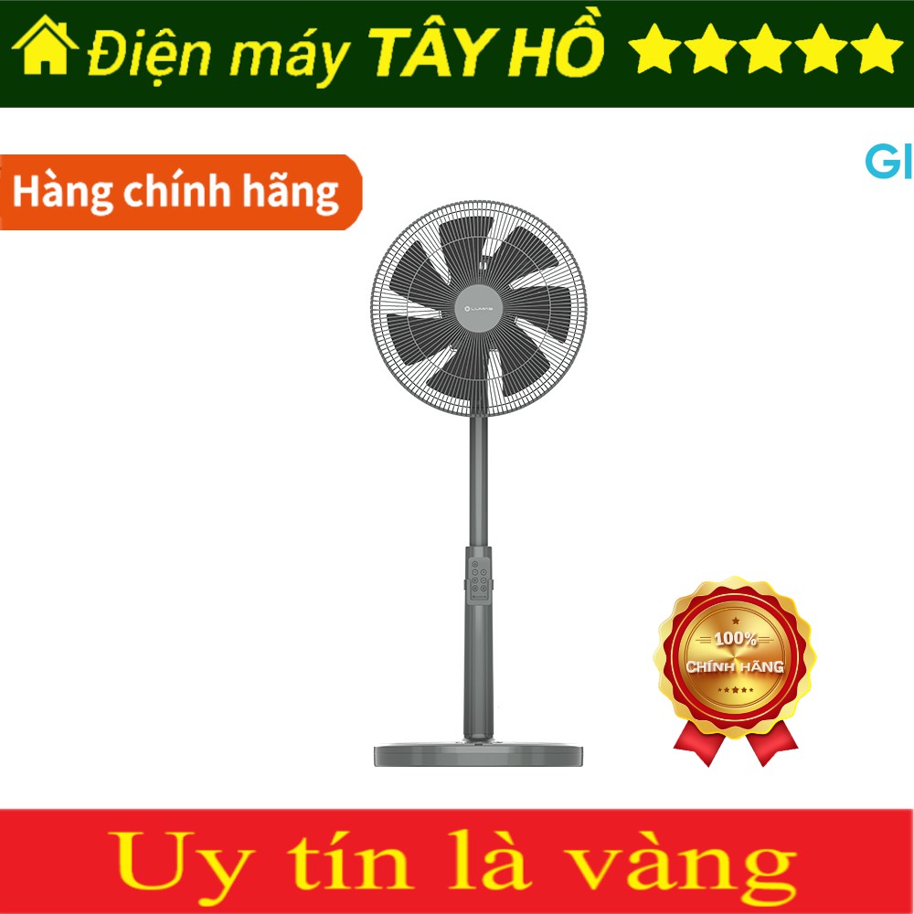 Quạt điện biến tần Lumias F08 - 28W, 7 cấp độ gió