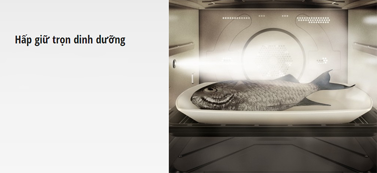 [HÀNG CHÍNH HÃNG] Lò chiên không dầu hấp nướng đối lưu Panasonic NU-SC180BYUE 20 lít