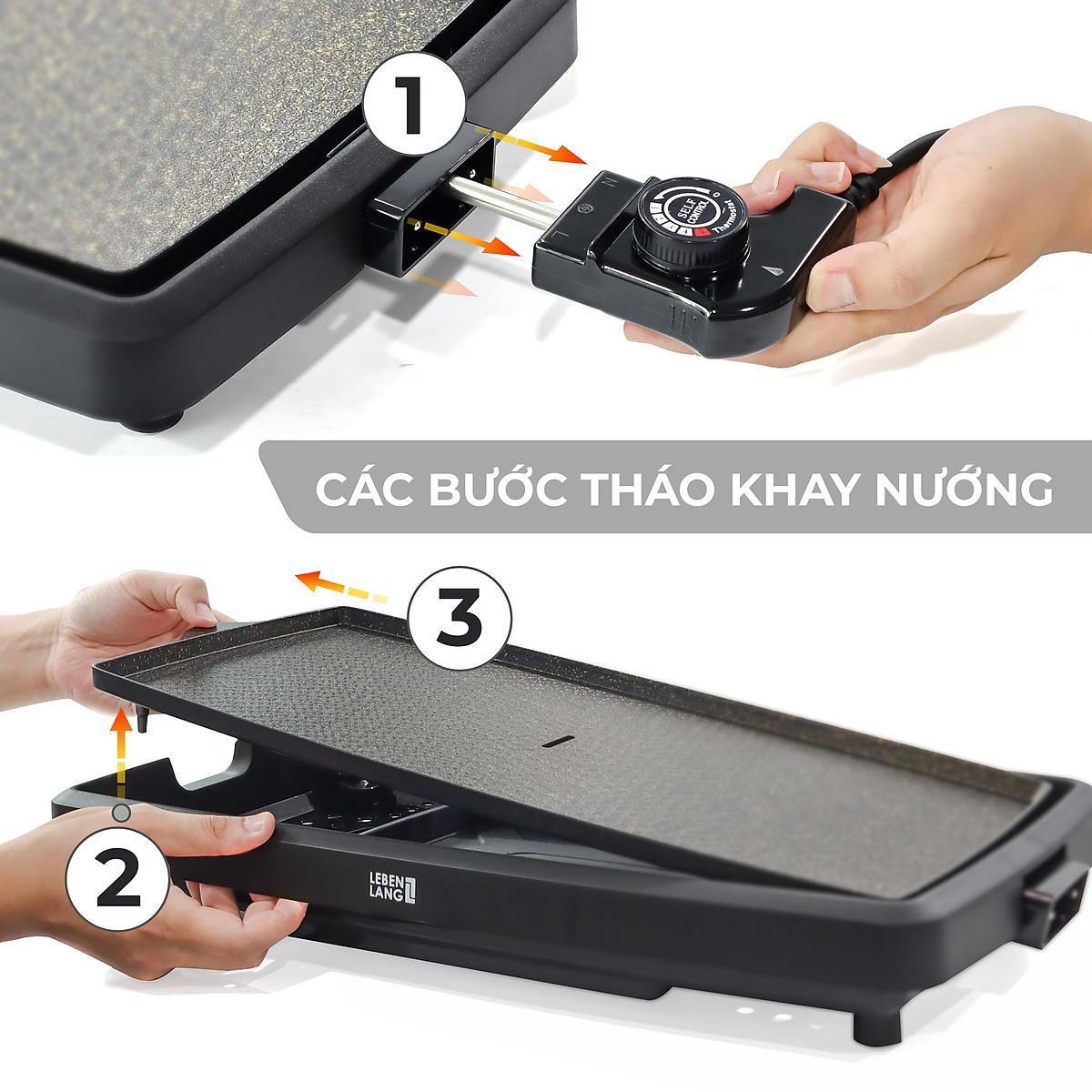 [LEBENLANG | LBDD5656] Bếp nướng điện không khói LEBENLANG LBDD5656 / LBEE5656