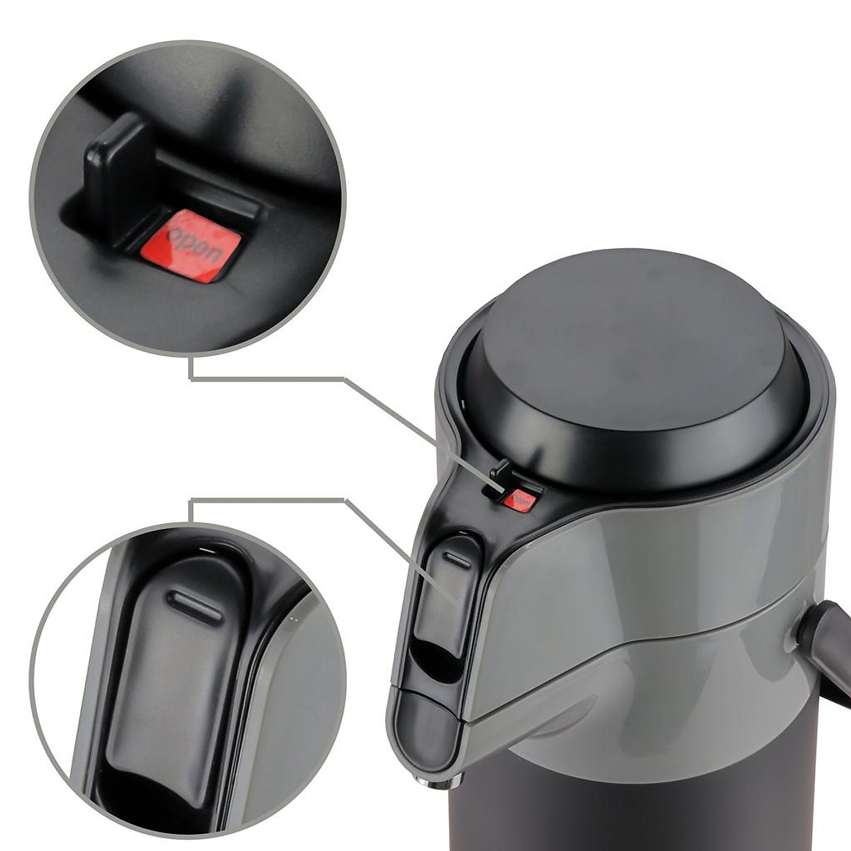 [HÀNG CHÍNH HÃNG] Bình inox giữ nhiệt nóng lạnh LEBENLANG LBP569 dung tích 2.2L
