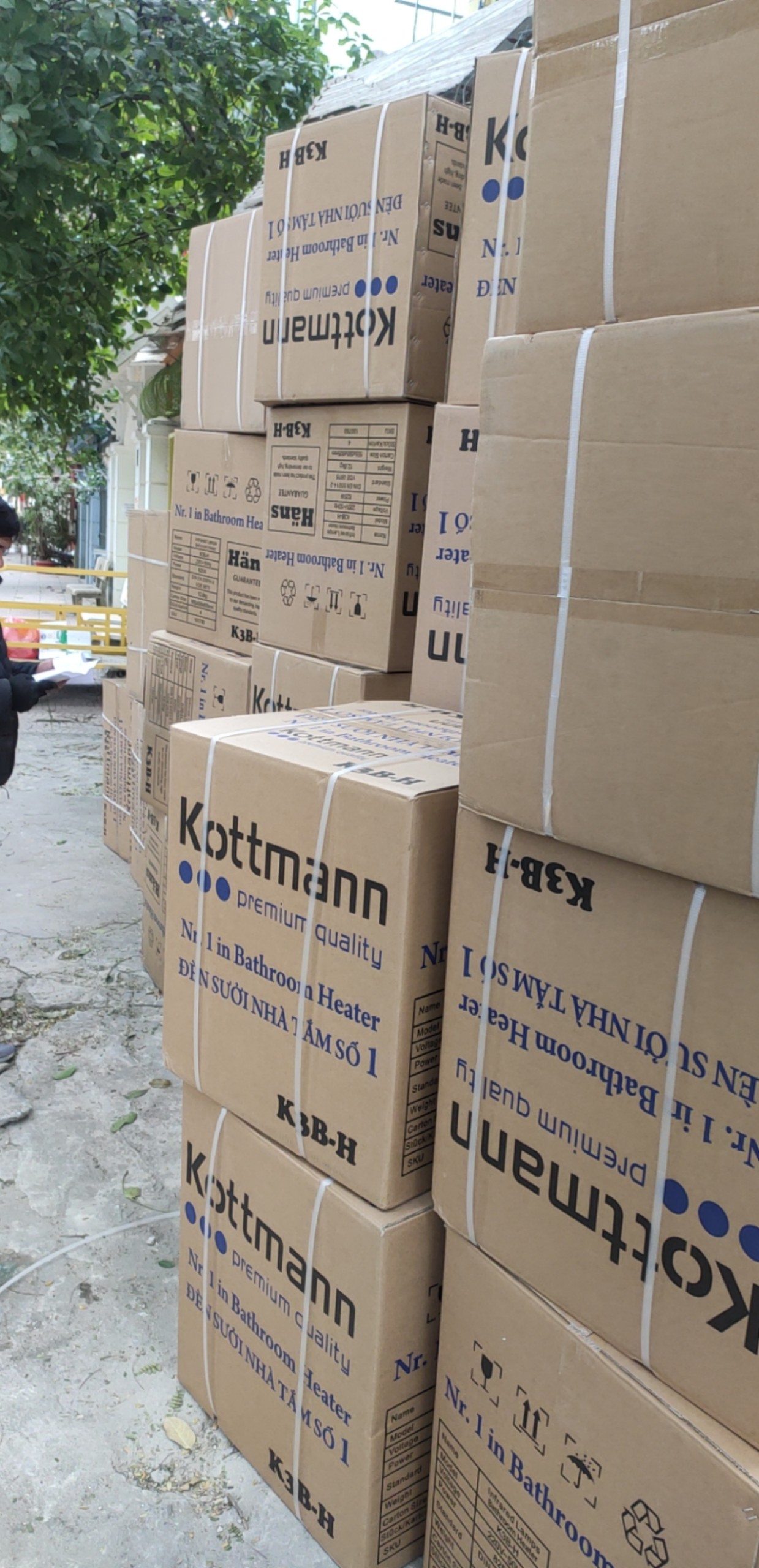 [GIẢM 30%] [CHÍNH HÃNG] Bóng đèn tròn rời Kottmann K3B-NV