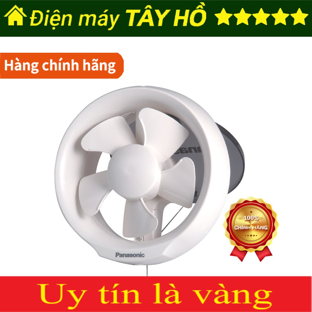 [CHÍNH HÃNG] Quạt hút ốp vách kính Pansonic FV-15WU4