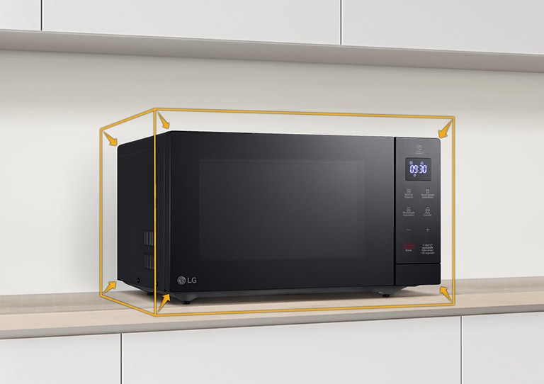 [HÀNG CHÍNH HÃNG] Lò Vi Sóng LG 30 Lít NeoChef™ MS3032JAS không nướng