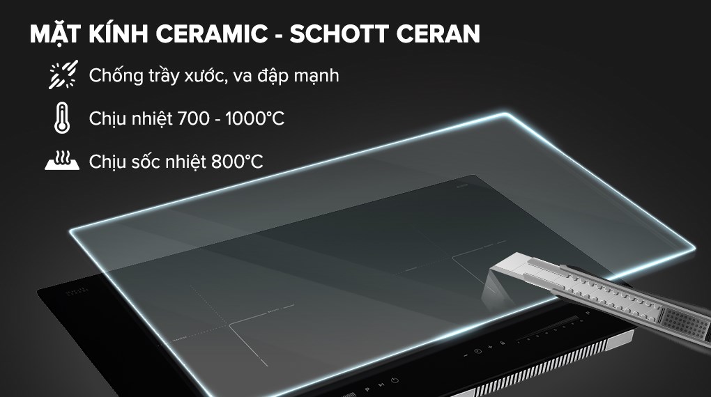 [HÀNG CHÍNH HÃNG] Bếp từ đôi lắp âm Hafele HC-I2732A (536.61.726)