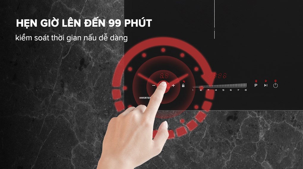[HÀNG CHÍNH HÃNG] Bếp từ đôi lắp âm Hafele HC-I2732A (536.61.726)