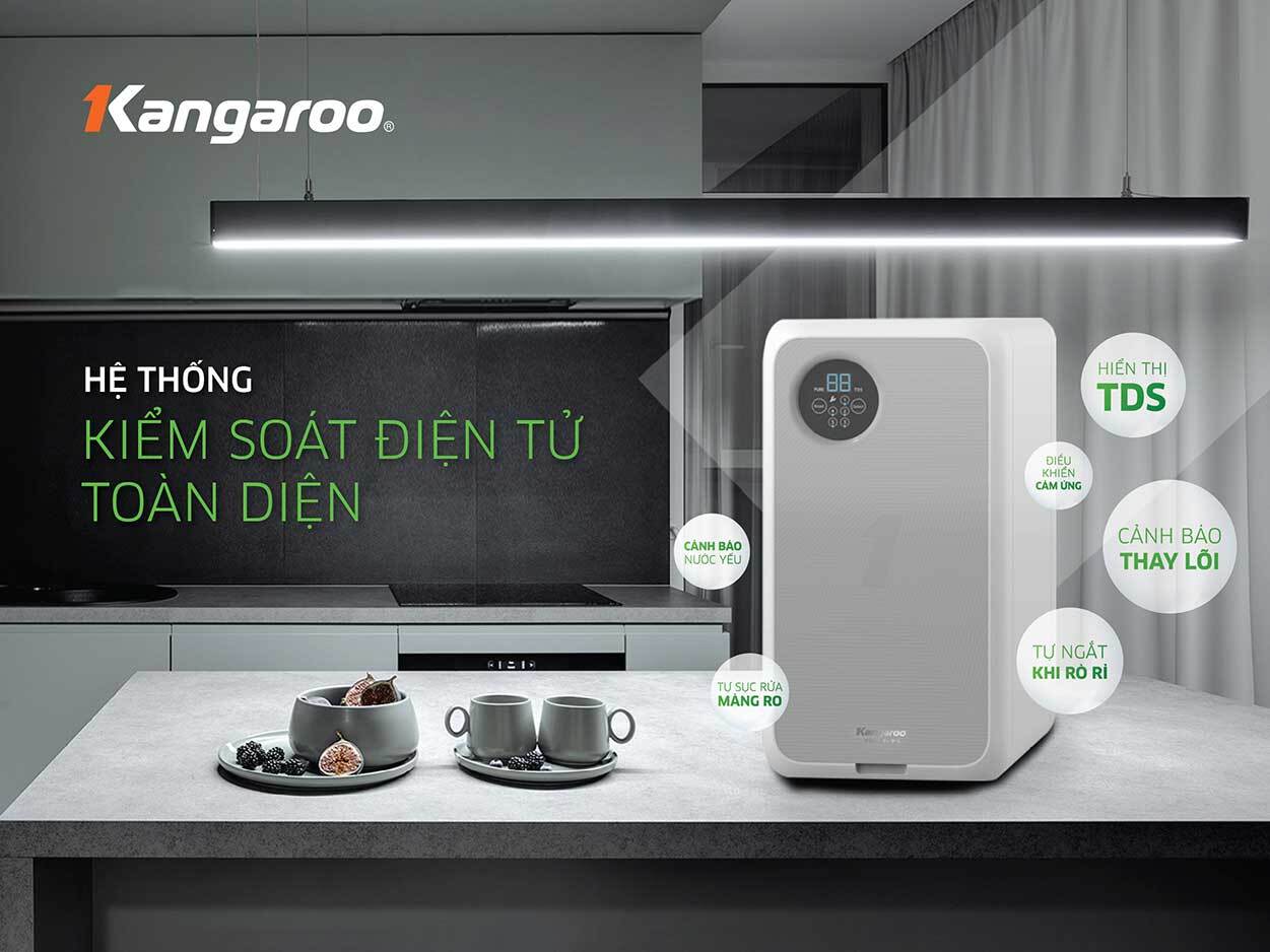 [GIẢM 30%] [KANGAROO | KG400HU] Máy lọc nước Hydrogen 60L/h Kangaroo KG 400HU
