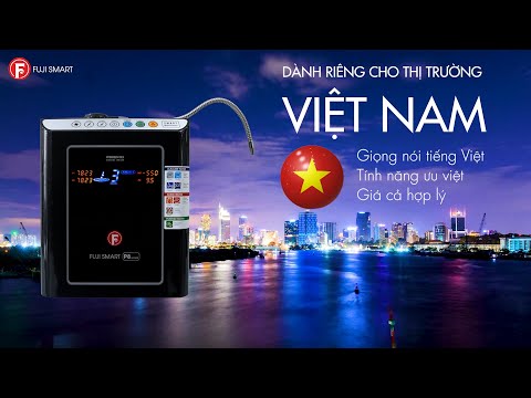 [HÀNG CHÍNH HÃNG] Máy điện giải ion kiềm Fuji Smart P8 Home Phụ kiện Lõi lọc tinh