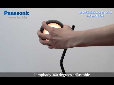 Đèn để bàn cảm ứng Luna Series Panasonic HH-TQ0610 [Hàng chính hãng]