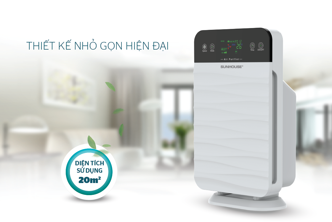 MÁY LỌC KHÔNG KHÍ SUNHOUSE SHD-15AP9715