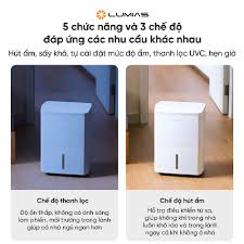 [Hàng chính hãng] Máy hút ẩm thông minh Lumias NWT D4 Plus 20L - 50m²