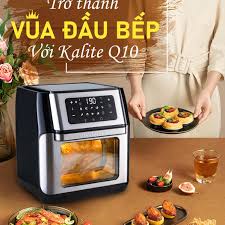 [HÀNG CHÍNH HÃNG] Nồi chiên không dầu Kalite Q10